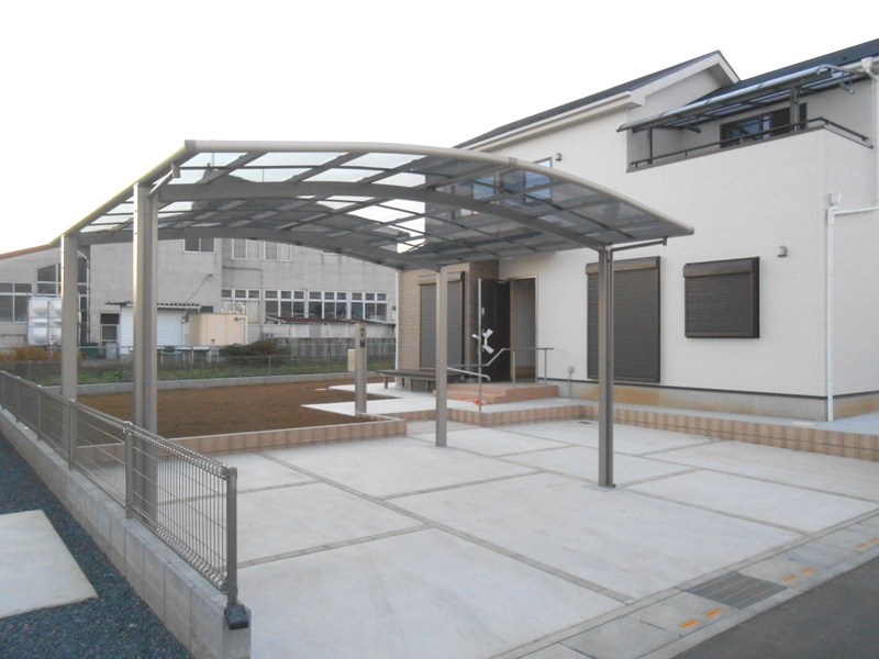 久喜市ｏ様邸カーポート施工 一建設の建売住宅でした 新築オプション工事なら新築付帯設備専門店の株式会社クリタリビング